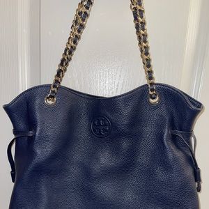 Navy blue Tory Burch purse